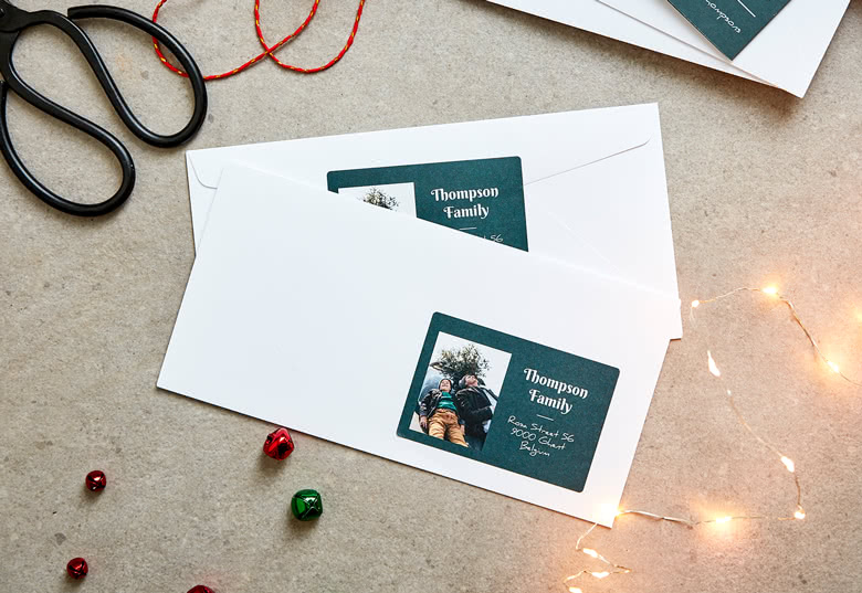 Address Labels for Christmas Cards