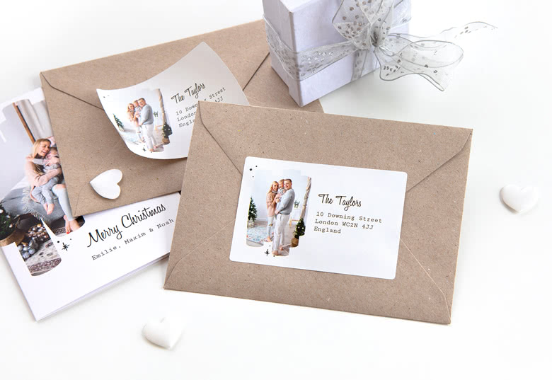 Address Labels for Christmas Cards