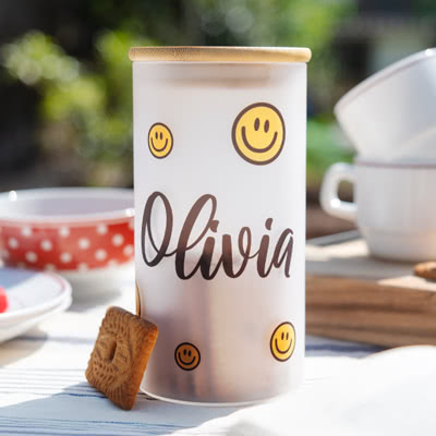 Bonbonglas personalisiert mit Foto
