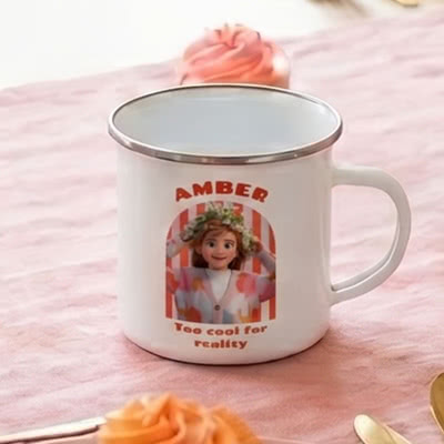 Personalised Enamel Mug