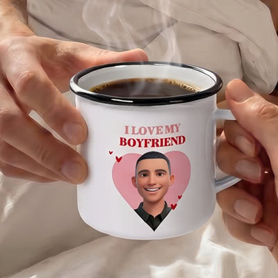 Personalised Enamel Mug