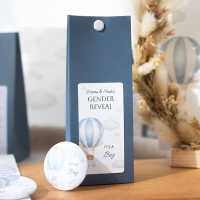 Geschenktüte mit Sticker Geschenktüte mit Sticker