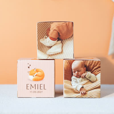 Personalised party favours boxes - set of 12