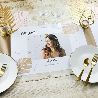 Set of Paper Placemats