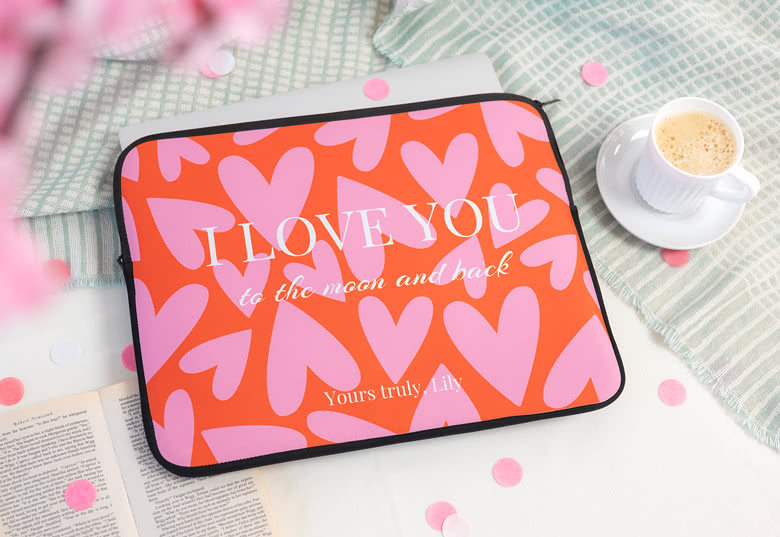 Housse personnalisée pour ordinateur ou tablette