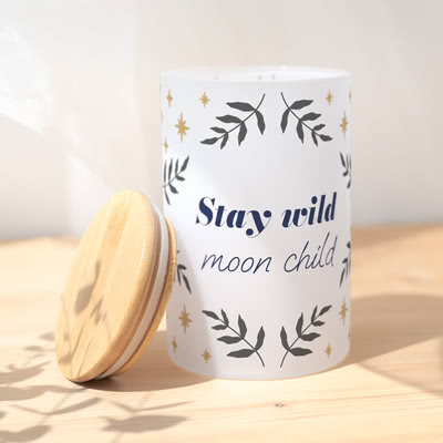 Bocaux verre et bois Bocaux verre et bois