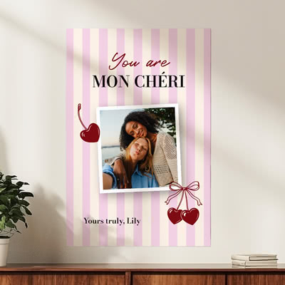 Fotocollage med foto