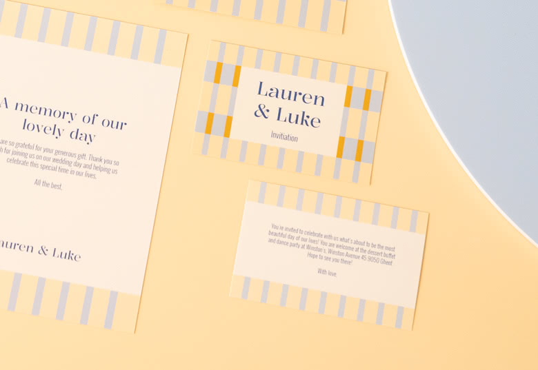 Petit carton d’invitation