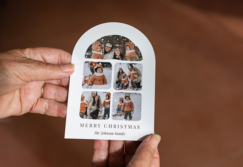 Klassieke kerstkaarten