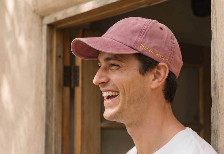 Casquette cadeau pour professeur sport cool - brodé personnalisé
