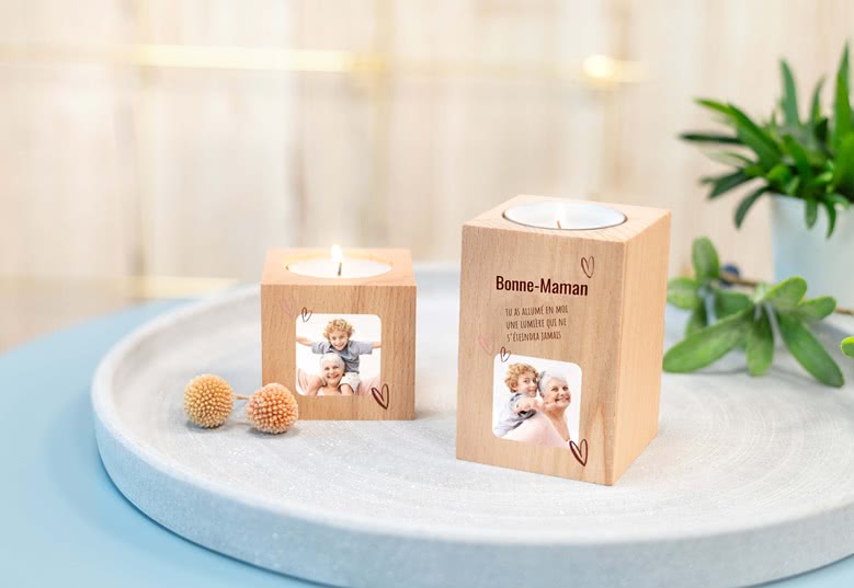 bougeoir personnalisé_fête de mamie