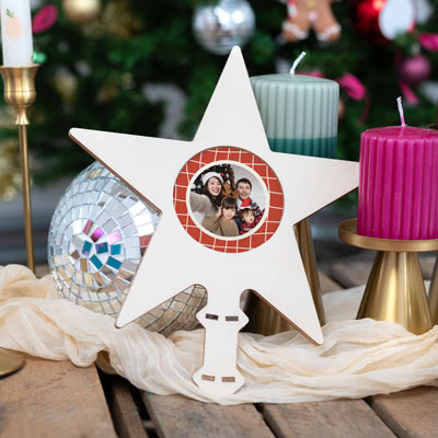 Christbaumspitze personalisiert