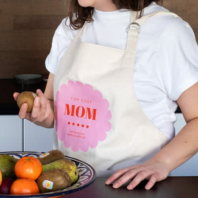 Personligt förkläde med namn