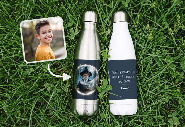 Trinkflasche aus Edelstahl
