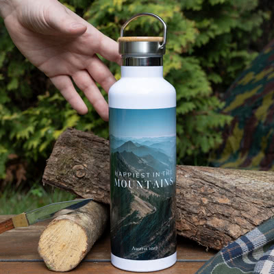 Drinkfles roestvrij staal