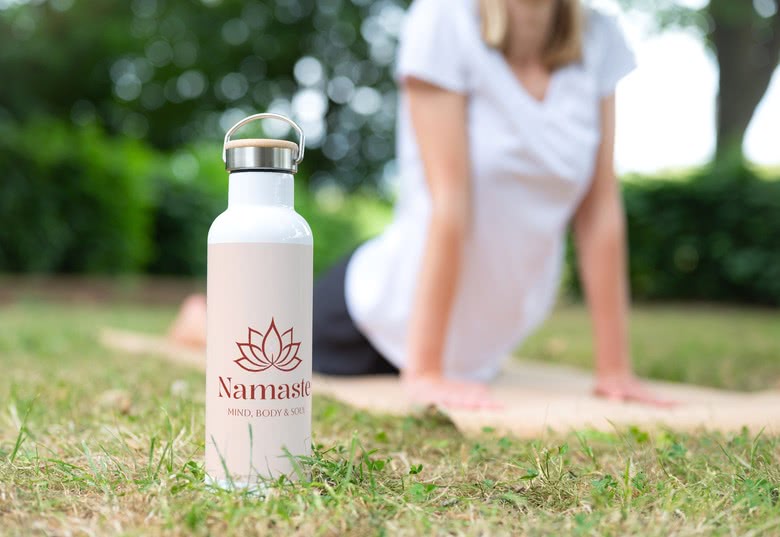 Trinkflasche mit Foto personalisiert