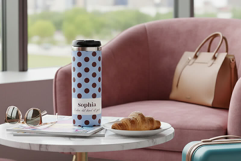 Trinkflasche mit Foto personalisiert