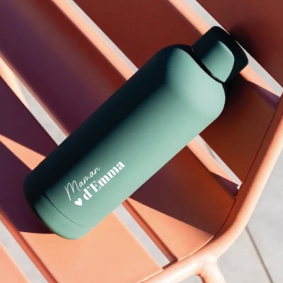 Gourde isotherme avec nom