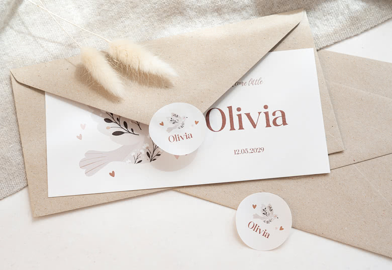 Autocollants pour enveloppes - Lot de 24