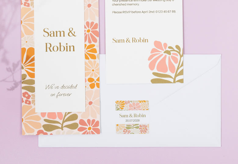 Autocollants pour enveloppes - Lot de 24