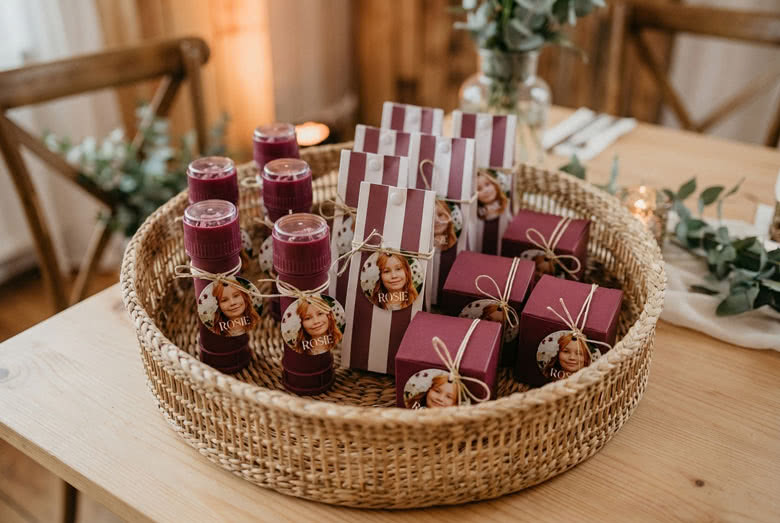 Mixed set van bedankjes - 18 stuks