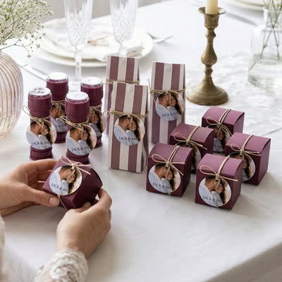 Mixed set van bedankjes - 18 stuks