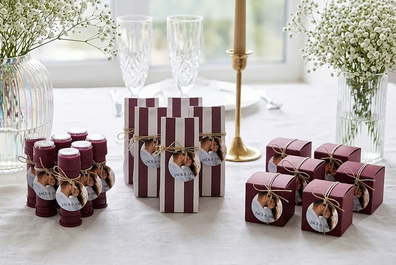 Mixed set van bedankjes - 18 stuks