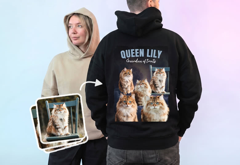 Personlig hoodie