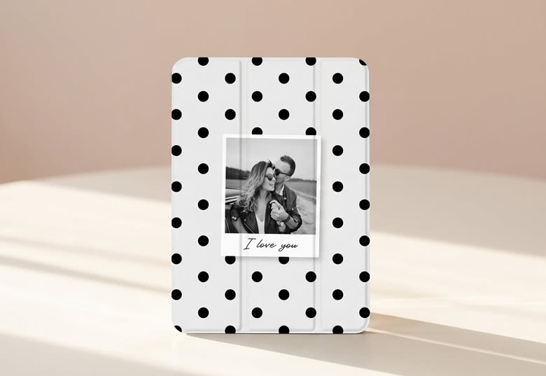 Personalised ipad cover
