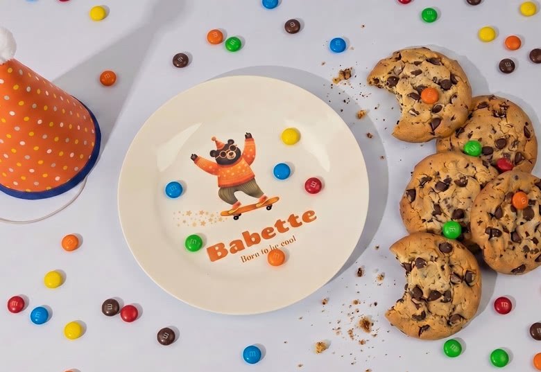 Assiette personnalisée enfant 