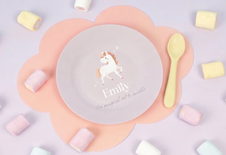 Assiette personnalisée enfant 
