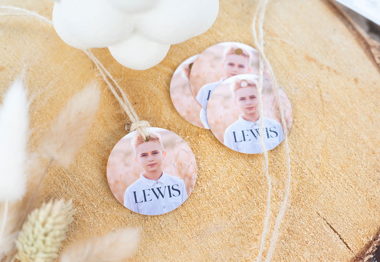 Set mit 48 Dankesanhängern