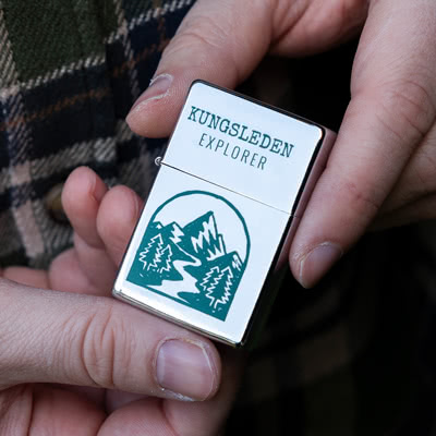 Aansteker met foto of tekst