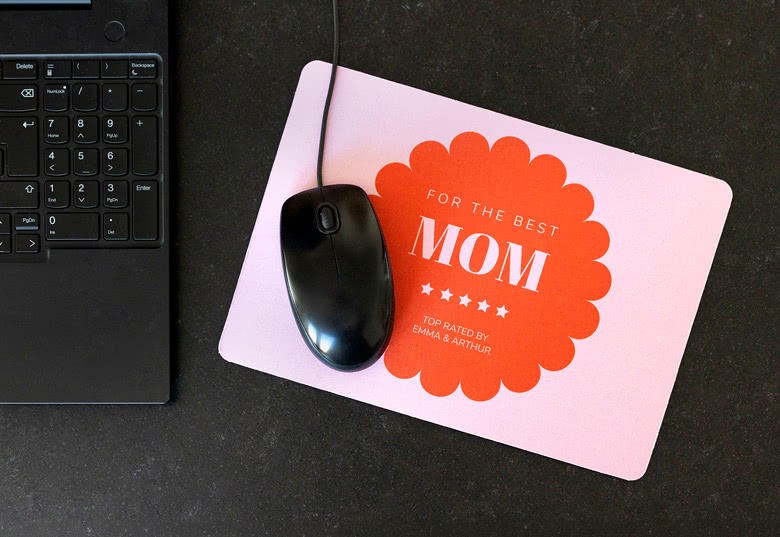Tapis de souris pour le bureau de Maman
