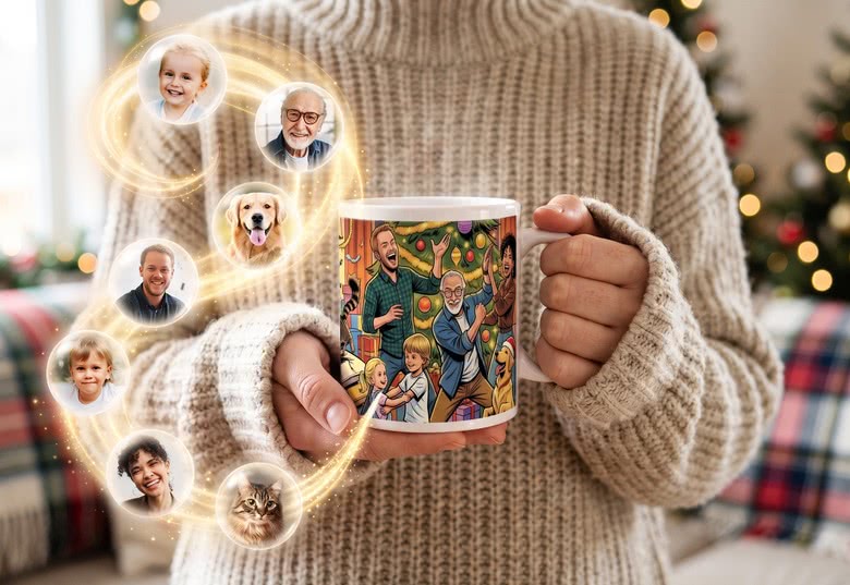 Tassen mit Foto