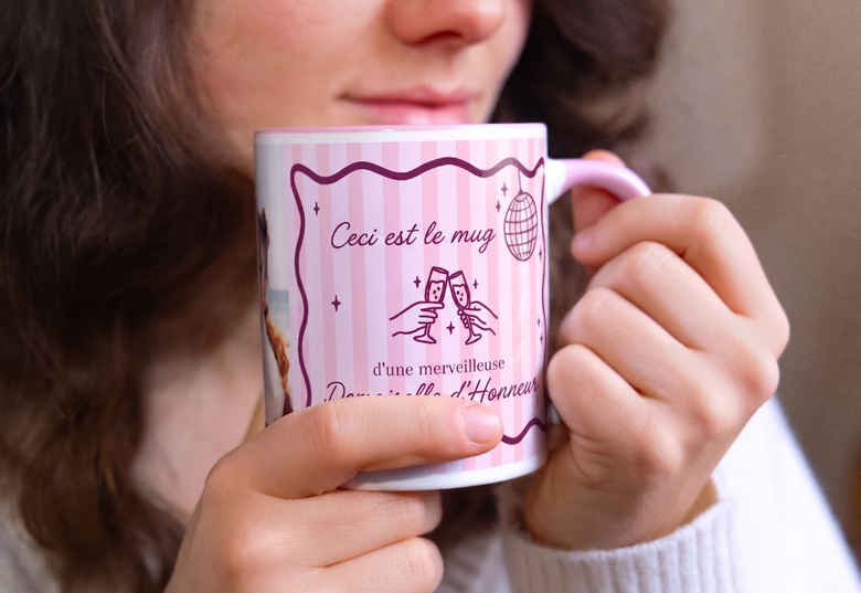 Mug demande de témoin de mariage ou demoiselle d honneur 
