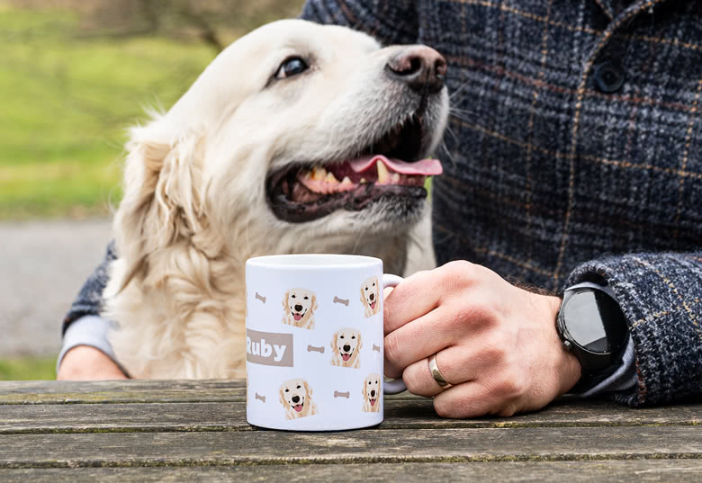 Custom mug with AI image