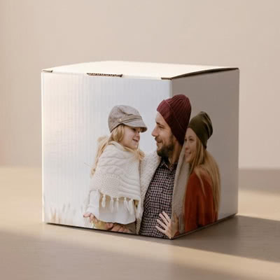 Presentaskar med foto