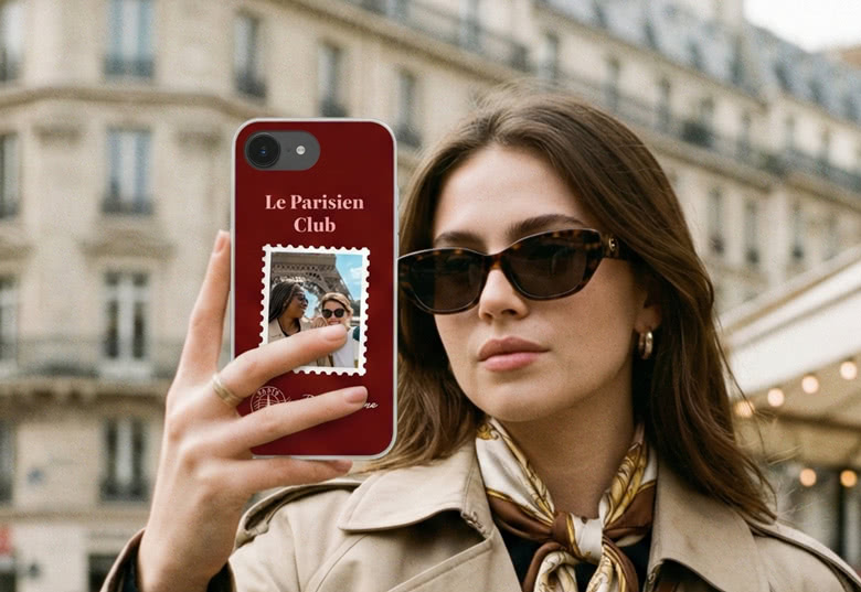 Coque personnalisée pour iPhone ou Samsung