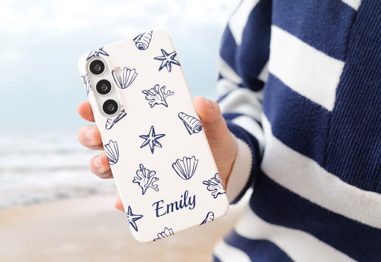 Coque personnalisée pour iPhone ou Samsung