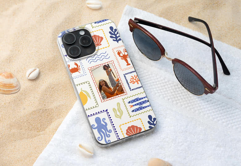 Coque personnalisée pour iPhone ou Samsung