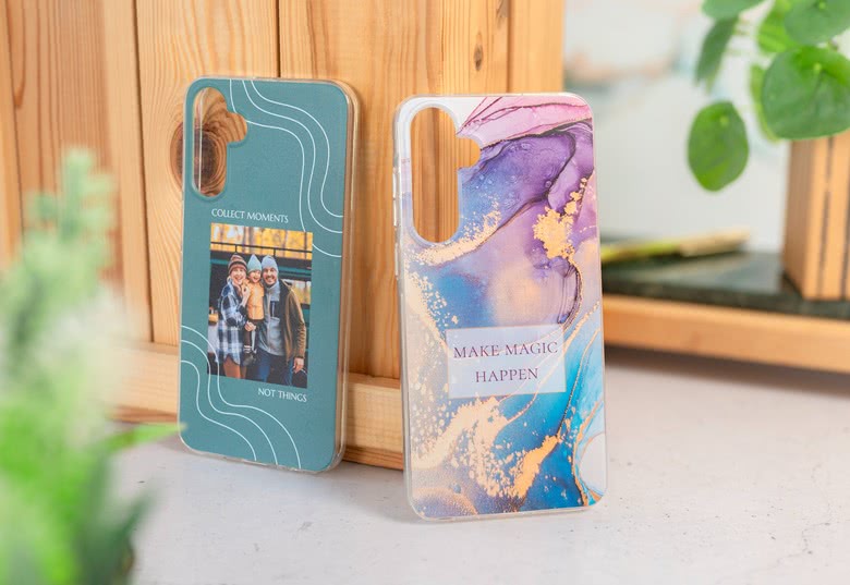 Coque personnalisée pour iPhone ou Samsung