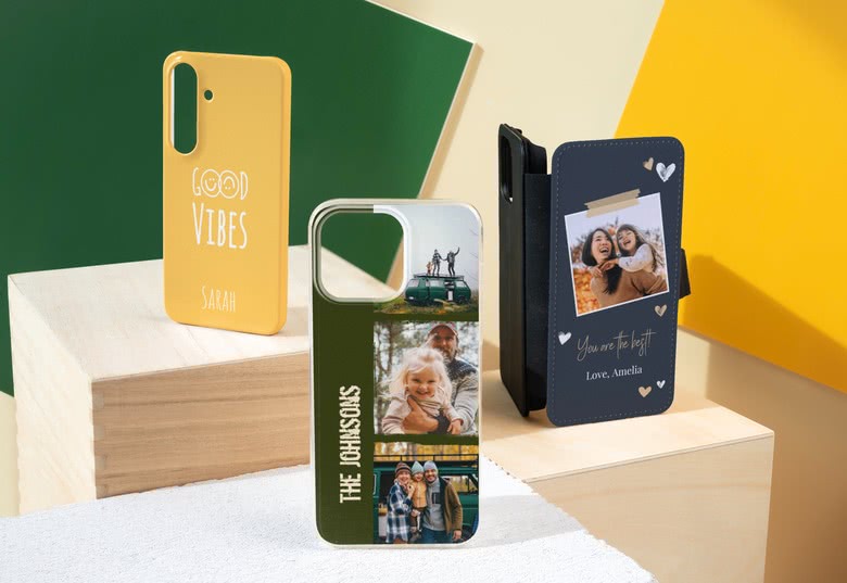 Coque personnalisée pour iPhone ou Samsung