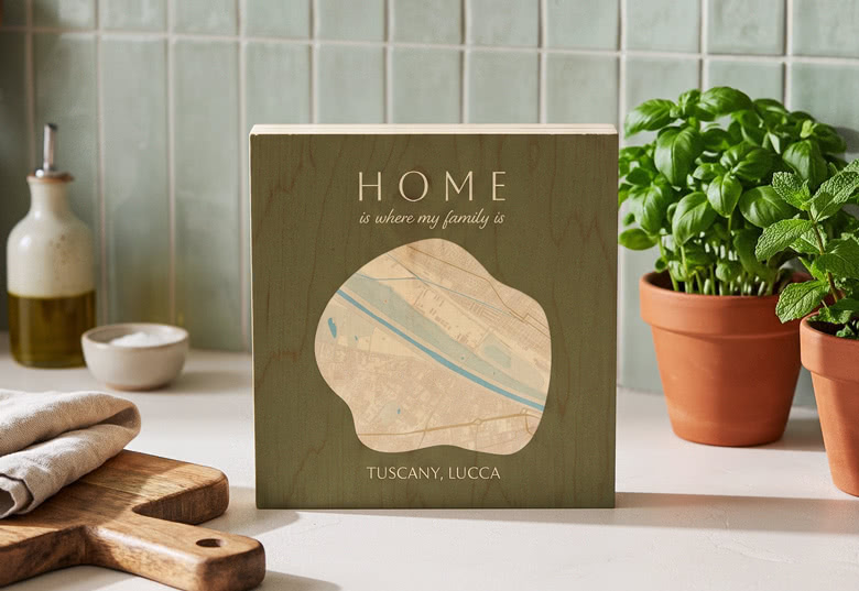 Wooden Photo Block