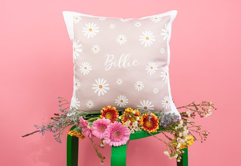 Coussin personnalisé