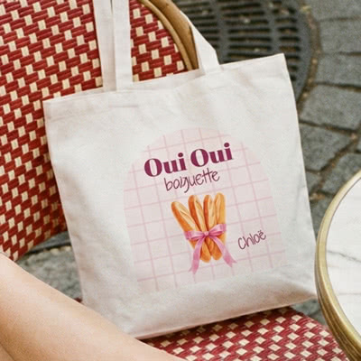 Personalised Canvas Bag