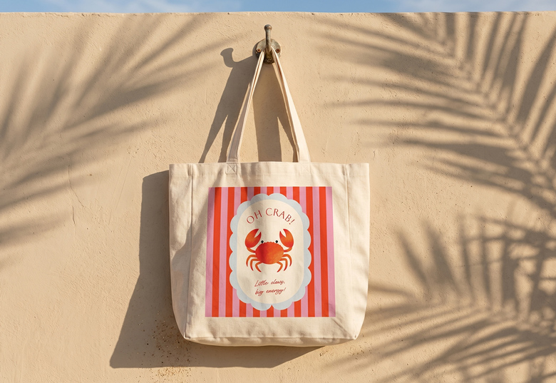 Gepersonaliseerde canvas tas
