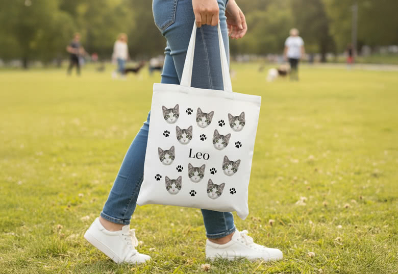 Custom totebag with AI image