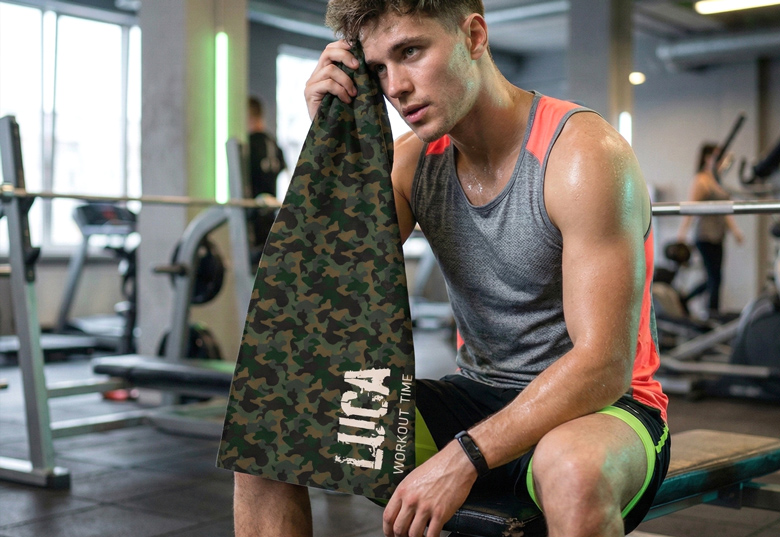 Håndklæde med navn på