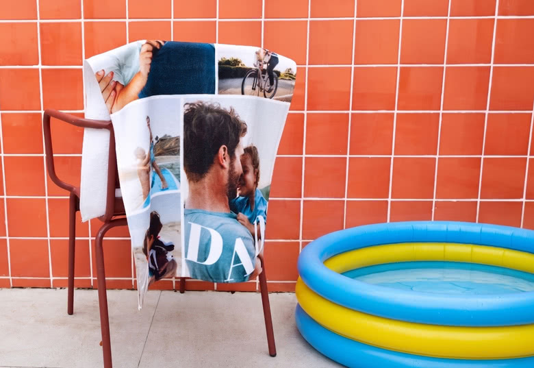 Håndklæde med navn på